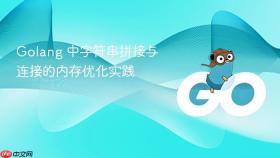 Golang 中字符串拼接与连接的内存优化实践