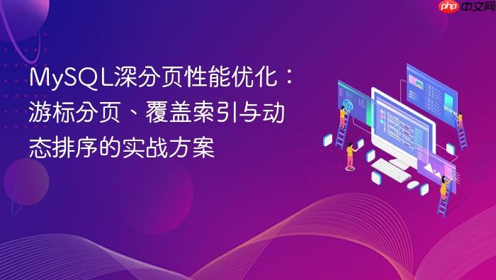 MySQL深分页性能优化:游标分页、覆盖索引与动态排序的实战方案