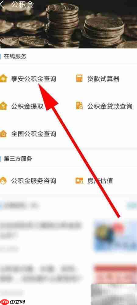 泰安公积金个人账户查询指南