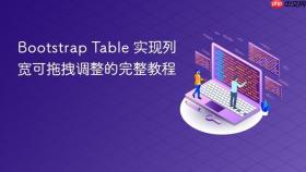 Bootstrap Table 实现列宽可拖拽调整的完整教程