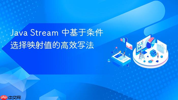 Java Stream 中基于条件选择映射值的高效写法