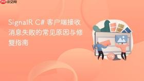 SignalR C# 客户端接收消息失败的常见原因与修复指南