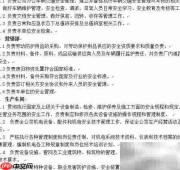 安全生产责任制制定指南