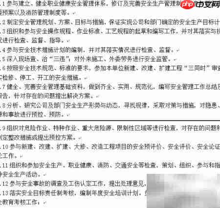 安全生产责任制制定指南