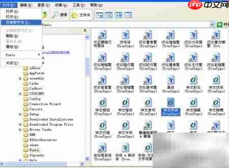 共享字库使用指南