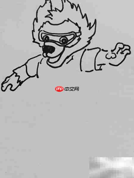足球吉祥物简笔画设计