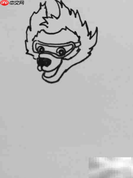 足球吉祥物简笔画设计