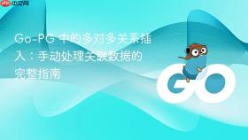 Go-PG 中的多对多关系插入：手动处理关联数据的完整指南