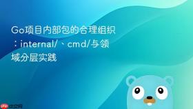 Go项目内部包的合理组织：internal/、cmd/与领域分层实践