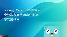 Spring WebFlux网关中安全读取与复用请求体的完整实践指南