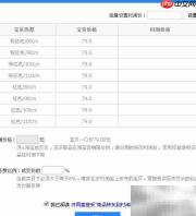 村淘商品设置方法