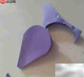 七彩山茶花折纸教程