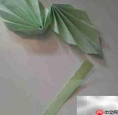 七彩山茶花折纸教程