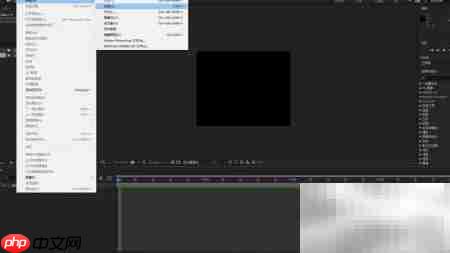AfterEffects导入素材方法