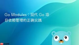 Go Modules:现代 Go 项目依赖管理的正确实践