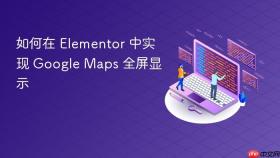 如何在 Elementor 中实现 Google Maps 全屏显示
