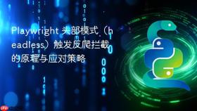 Playwright 头部模式（headless）触发反爬拦截的原理与应对策略