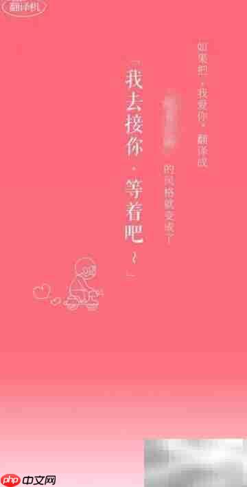 网易云表白翻译机使用指南