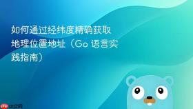 如何通过经纬度精确获取地理位置地址（Go 语言实践指南）
