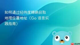 如何通过经纬度精确获取地理位置地址（Go 语言实践指南）