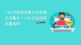 小红书视频流量大还是图文流量大?小红书发视频流量高吗