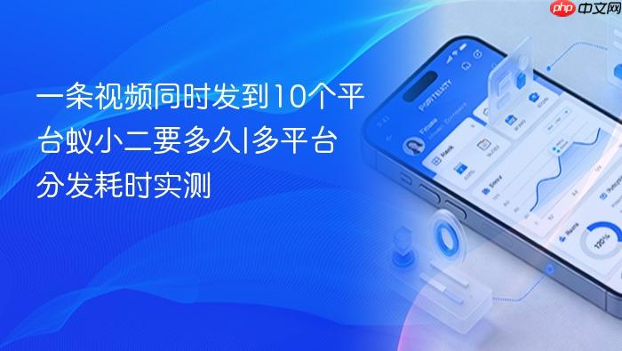 一条视频同时发到10个平台蚁小二要多久|多平台分发耗时实测