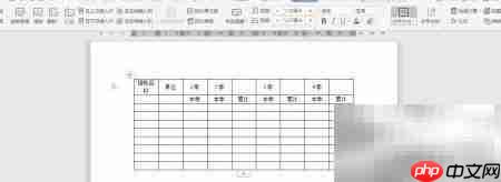 建筑业企业台账样式