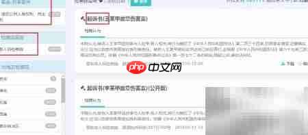 检察文书检索工具使用指南