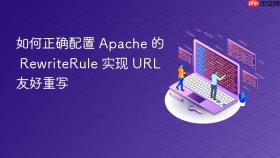 如何正确配置 Apache 的 RewriteRule 实现 URL 友好重写