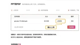 PPT演示文稿怎么保存成PDF?下载后哪些地方要复查