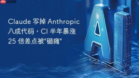 Claude 写掉 Anthropic 八成代码，CI 半年暴涨 25 倍差点被