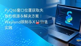 PyQt6窗口位置获取失效的根源与解决方案：Wayland限制与X11回退实践