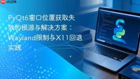 PyQt6窗口位置获取失效的根源与解决方案:Wayland限制与X11回退实践