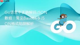 Go语言中正确解码JSON数组:常见Base64与JSON格式陷阱解析