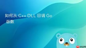 如何从 C++ DLL 回调 Go 函数