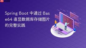 Spring Boot 中通过 Base64 直显数据库存储图片的完整实践