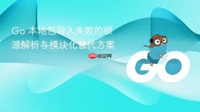 Go 本地包导入失败的根源解析与模块化替代方案