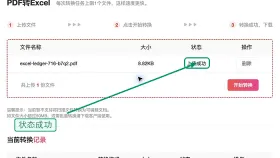 PDF怎么转Excel？导出表格后怎样核对数据