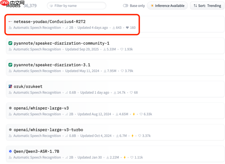 双登顶新闻稿网易有道R2T2、T3PO双登顶Hugging Face细分热榜,全球开发者快速跟进适配
