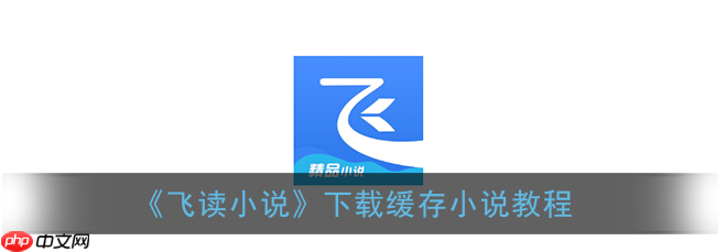 飞读小说怎么下载书 飞读小说下载缓存小说教程