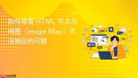如何修复 HTML 可点击地图（Image Map）无法响应的问题