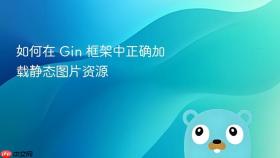 如何在 Gin 框架中正确加载静态图片资源