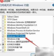 Win10开启TIFF IFilter方法