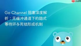 Go Channel 阻塞深度解析：无缓冲通道下的隐式等待环与死锁形成机制

