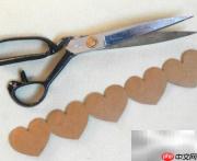 纸板DIY大头贴心形盒教程