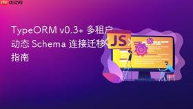 TypeORM v0.3+ 多租户动态 Schema 连接迁移指南