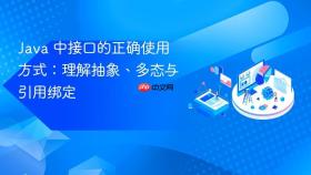 Java 中接口的正确使用方式：理解抽象、多态与引用绑定