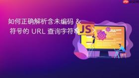 如何正确解析含未编码 & 符号的 URL 查询字符串