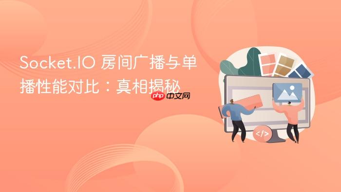 Socket.IO 房间广播与单播性能对比:真相揭秘