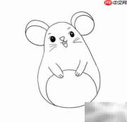 胖老鼠简笔画教程